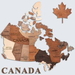 3D Canada Maps