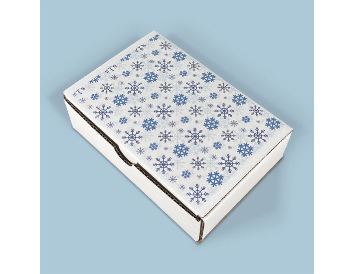 Custom Printed White Corrugated Mailers