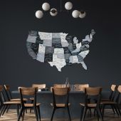 3D USA Map Nordic 
