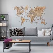 3D Wooden World Map Terra Premium Edition (Installed)