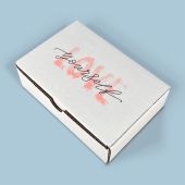 Custom Printed White Corrugated Mailers