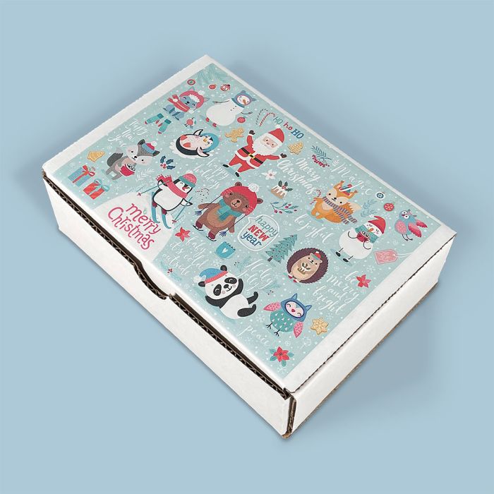 Custom Printed White Corrugated Mailers